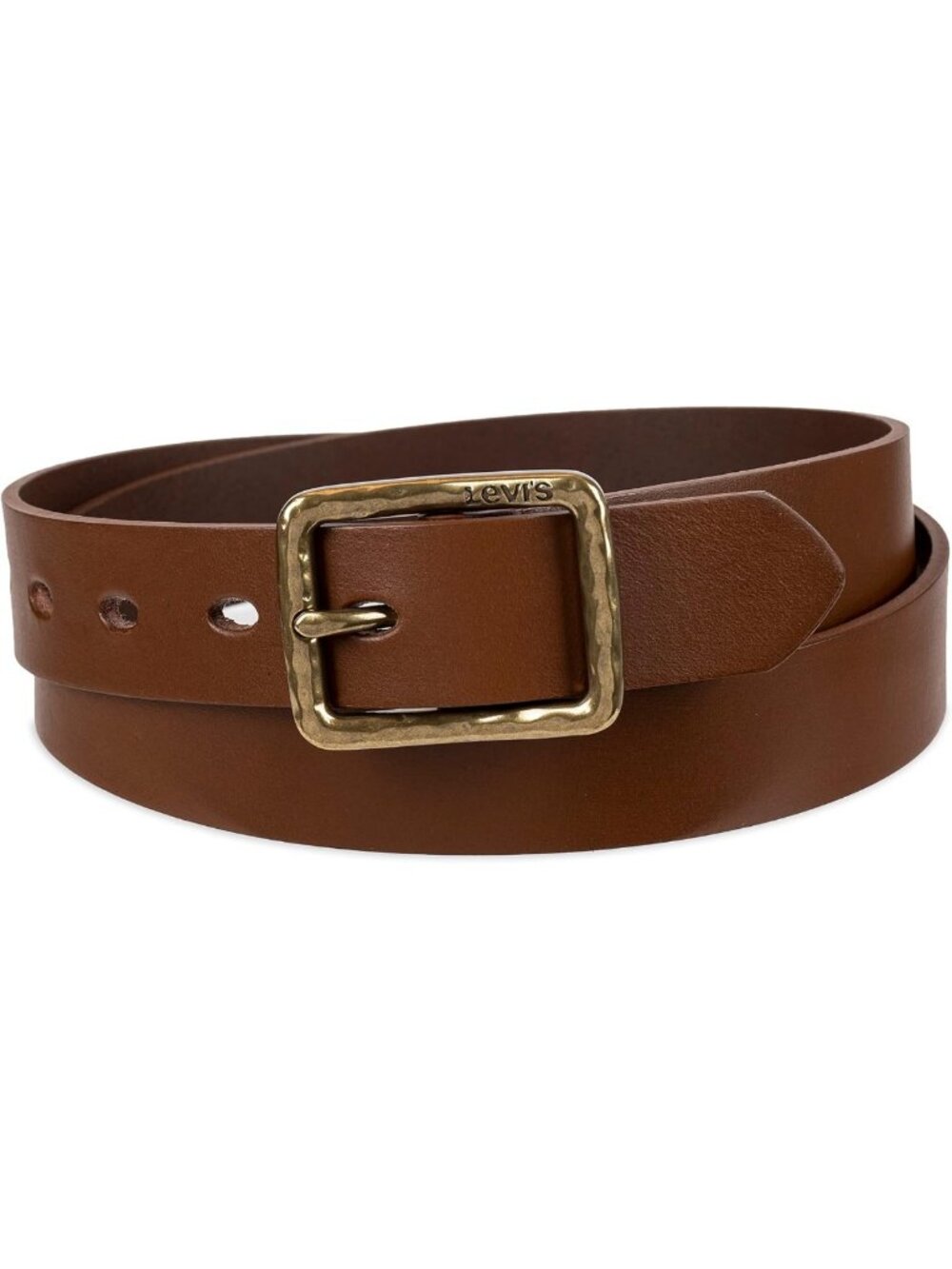 Stylish Women's Casual Leather Belt with Square Buckle - Perfect for Jeans